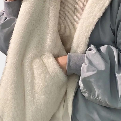 Women’s Winter Jacket – Short Hooded Cold Weather Coat